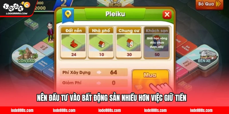 Nên đầu tư vào bất động sản nhiều hơn việc giữ tiền