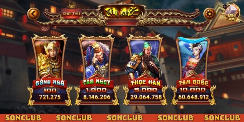 Tam Quốc là trò chơi mang đến trải nghiệm tuyệt vời